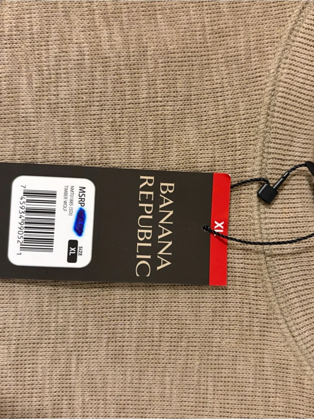 Banana Republic Tan Knit Cardigan